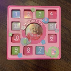 My first year picture frame